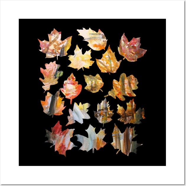 Autumn Leaves Wall Art by Manitarka